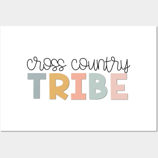 Cross Country Tribe Muted Pastels Posters and Art